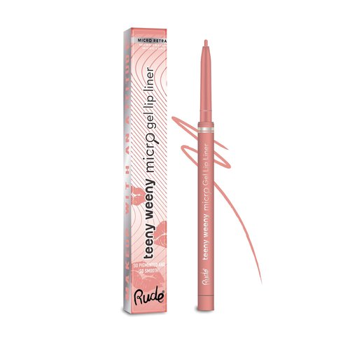 Rude - Teeny Weeny Micro Gel Lip Liner - Blushing Bare