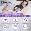 Scienbeauty Steam Eye Mask 20 Packs Lavender Heated Eye Mask Disposable Warm Eye Compress for Dry Eyes,Self Heating Moist Heated Eye Masks SPA Warm Eye Mask for Dark Circles,Puffy Eyes,Eye Fatigue