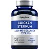 Piping Rock Chicken Sternum Type II Collagen Supplement | 3000mg | 120 Capsules | with Hyaluronic Acid | Non-GMO, Gluten Free