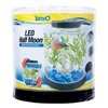 Tetra LED Half Moon aquarium Kit 1.1 Gallons, Ideal For Bettas, Black, 9"W,10.5"H,4.5"D Inches (29049)
