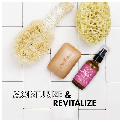 Sheamoisture Head To Toe Oil and Hair Oil for Dry Hair and Skin Jamaican Black Castor Oil Paraben Free Hair Oil, Body Oil 1.6 oz