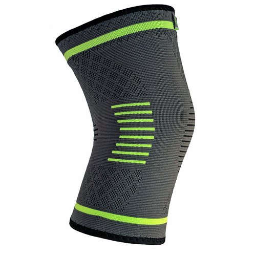 NatraCure Knee Compression Sleeve, Single Wrap - (Size: Medium) - Knee Braces and Knee Brace for Meniscus Tear, Arthritis, Injury, Running, and Joint Pain - Best Knee Brace, Knee Support For Men