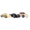 Automoblox Collectible Wood Toy Cars and Trucks—Mini Manta/Fang/Rex 3-Pack (Compatible with other Mini and Micro Series Vehicles)