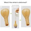 Matcha Whisk Traditional PP Resin Matcha Stirrer Japanese Whisk for Matcha Tea Reusable Easy to Wash Matcha Mixing Tool