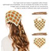 ZURLEFY Bandana Headband for Women, Floral Hair Scarf Bandanas for Women Headbands Mesh Hair Scarves Lightweight Head Scarf Hair Accessories (59H-06)