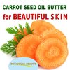 Carrot Seed Butter 100% Natural / 100% Pure Botanicals. 2 Fl.oz.- 60 ml. For Skin, Hair And Nail Care."One Of The Best Butter To Rejuvenate And Regenerate Skin Tissues." By Botanical Beauty.