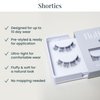 FlutterHabit The Shorties Lashes, DIY Lash Extensions [Up to 10 Day Wear], Natural & Neat Doll-Eyed Cluster Lashes, Salon Quality Eyelashes Extensions, Natural Lashes, No Lash Glue Included