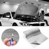 Aluminized Heat Shield Adhesive Backed Heat Barrier Insulation Wrap Reflective Heat Fiberglass Insulation Blanket for Automotive Exhaust High Temp Protection (1 Pcs, 24 x 48 Inch)