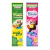 Bentodent Toothpaste - Kids Toothpaste - All Natural - Fluoride Free, SLS Free, Vegetarian - Fresh Breath, Plaque Removal by Brushing(Mango & Bubble Pack)