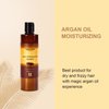 YOGI CARE Argan Oil Shampoo and Conditioner Set - Moisturizing Sulfate Free Moroccan Care- For Curly, Straight, Dry and Damaged Hair