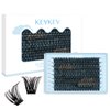 Lash Clusters 144 Pcs Cluster Lashes Eyelash Clusters DIY Cluster Eyelash Extensions Individual Lashes Soft and Comfortable (Cirrus,D-20)