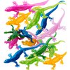 UpBrands Rubber Lizards Toys Bulk Set, Preschool Valentine Gifts, Kit for Birthday Party Favors for Kids, Goodie Bags, Pinata Filler, Students Classroom Valentines Day Gifts for Kids (48 Pack)