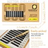 SEEDEW Bottom Lash Extensions, MIX5-7mm J Curl 0.10mm 12 Rows/Tray, Classic Individual Single Natural Soft Lightweight Eyelashes Grafting for Lash Artists, Beauty Salon(Matte Black-0.1-J-MIX5-7mm)