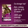 Schwarzkopf Keratin Color Permanent Hair Color, 7.5 Caramel Blonde, 1 Application - Salon Inspired Permanent Hair Dye, for up to 80% Less Breakage vs Untreated Hair and up to 100% Gray Coverage
