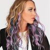 Colorme Root Touch Up Temporary Hair Mascara to color and Blend Semi Permanent Dye regrowth. Washes Out (LAVENDER)