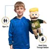 14" Eddie, Peach Boy, Hand Puppet