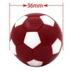 Qtimal 14 Pack Table Soccer Foosballs Replacement Balls, Multicolor 36mm (1.42") Official Foosball Tabletop Game Ball, Foosball Accessory Replacements for Home Recreation Room Foosball Table