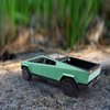 Cybertruck Model: 1/24 Diecast Metal Toy Trucks with Lights and Sounds, Mini Vehicles Toys for Boys, Ages 3 and Up (Green)
