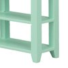 Dollhouse Furniture 1 12 Scale, Plant Stand Indoor, Dollhouse Mini Shelf, 4 Tiers 1:12 Scale Miniature Flower Stand for 1 12 Scale Dollhouse Balcony Decoration (Green)