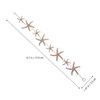 Beaupretty 2Pcs Star Headpiece Mermaid Starfish Headband Hair Clip Rhinestone Wedding Jewelry Hair Accessories for Women Girl