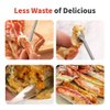 ADORAMBLING Crab Crackers and Tools Multifunctional Crab Leg Crackers Efficient Lobster Crackers Sturdy Seafood Crackers and Tools Portable Lobster Crackers and Picks Set Crab Claw Crackers Black