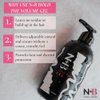 N+B Hair Styling Gel | Strong, Firm Hold, Adds Volume & Shine, Curl-Defining | Made w/Blue Agave Oil | Paraben-Free, Sulfate-Free | For All Hair Types & Textures | 8 oz