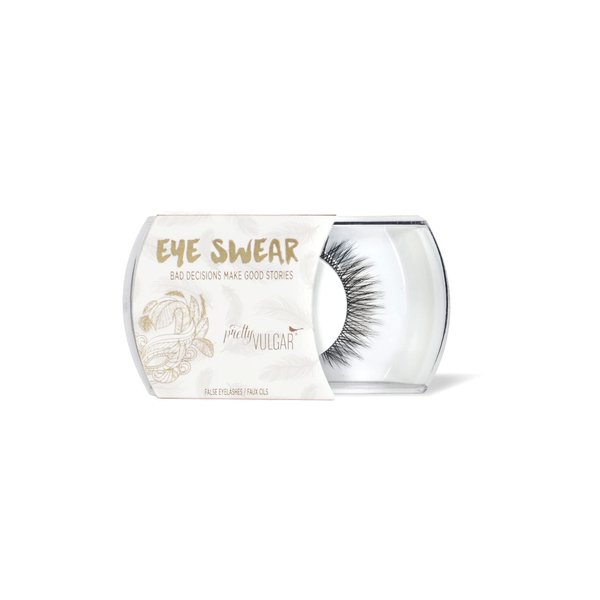 Pretty Vulgar Eye Swear False Eyelashes (8 styles) (Bad Decisions Make Good Stories)
