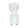 (6-Pack) Satco S8201 9-Watt 2700K GU24 Base Mini Spiral Compact Fluorescent Lamp, 40W Equal