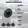12 PCS Brake Switch Stopper, Brake Switch Stopper, Car Truck Auto Brake Pedal Pad Brake Light Switch Stopper Brake Switch Pad Automotive Clutch Pedal Stopper 90541-06036 (Black）