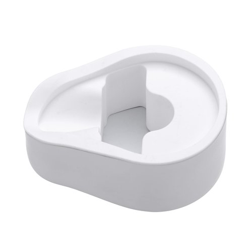 Normcore Portafilter Holder - White Bottomless Portafilter Tamping Station - 304 Stainless Steel With Silicon Espresso Holder Tamper Stand Fits 54mm 58mm Espresso Machines Portafilter