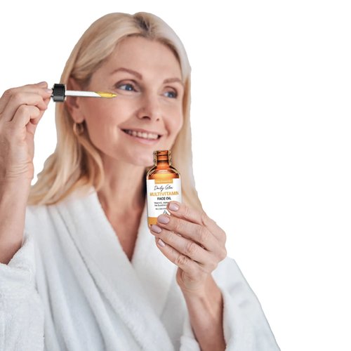 Lure Essentials Daily Glow Multivitamin Face Oil with Jojoba, Sea Buckthorn, Prickly Pear