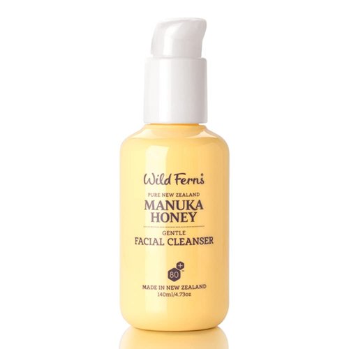 Wild Ferns Manuka Honey Gentle Facial Cleanser, 96% Natural, 140 milliliters