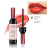 ALIVER 6 Colors Wine Liquid Lipstick, Lady Long Lasting Make Up Gloss Matte Lip Tint Wine Bottle Cover, Matte Lip Gloss (6pcs lipgloss)