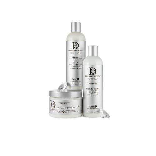 Design Essentials Platinum Volumizing Shampoo, Step 1, 12 Ounces