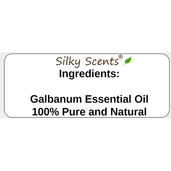 Galbanum Essential Oil (Ferula Galbaniflua) 100% Pure and Natural - 1OZ-30ML
