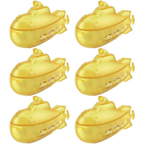 AMI PARTS 6 pcs Humidifier Cleaner Float Submarine for Warm&Cool Most Humidifiers and Fish Tank, Purifie Water, Soften Hard Water, Prevents Hard Water Build-Up,Universal Humidifier Tank Cleaner