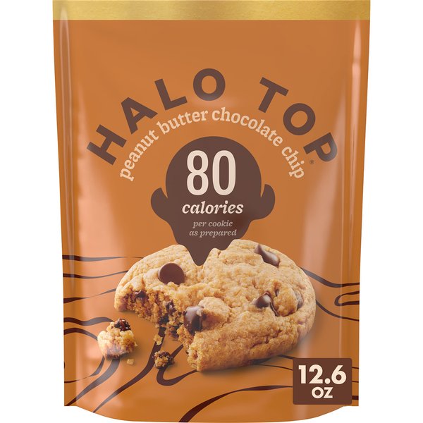 Halo Top Peanut Butter Chocolate Chip Light Cookie Mix, 12.6 oz