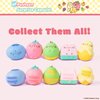 Hamee Pusheen The Cat [Surprise Blind Capsule] [Fruits Series] Cute Water Filled Squishy Toy [Birthday Gift Bags, Party Favors, Gift Basket Filler, Stress Relief Toys] (Assorted - 1 Pc.)