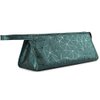 Ezindraw Travel Case Compatible with Dyson Airwrap & Curling Iron, Portable Carrying Waterproof Organizer for Hair Attachments, Portable Carrying Storage Case for Hair Dryer (Emerald Green)
