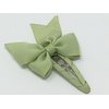 Snap Clip, Hair Bow, Light Green Hair Bow, Baby, Toddler, Girls Hair Accessory