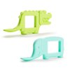 Munchkin® The Baby Toon™ Silicone Teether Spoon, 2 Pack, Elephant/Alligator (As Seen On Shark Tank)