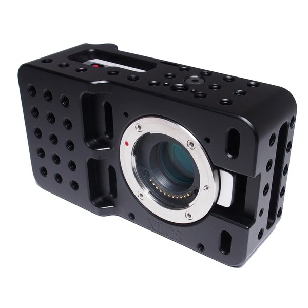 XLCS Cage for BMPCC OG | Original Blackmagic Pocket Cinema Camera | Light Weight | Handheld Cinema Rig | Supports HDMI Cable Lock | Multiple 1/4" - 20 Mounting Points | Modular Design