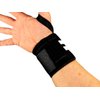 Spot Lion Fitness Wrist Wraps (Professional Quality) Powerlifting, Bodybuilding, Weight Lifting Wrist Supports for Weight Training - Black with White Stripes