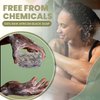 Raw African Black Soap Bar – Black African Soap for oily Skin, Scars, Dark Spots | Perfect for Pimples, Blackhead, Face & Body Wash | Face and Body Wash Soap 1 Count