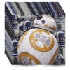 Star Wars Birthday Party Supplies Bundle Pack includes 24 Plates, 32 Napkins, 6 Tattoos
