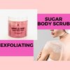 Omorose Natural Products Berries & Creme Sugar Body Scrub- Moisturizing, Skin Softening Body Exfoliating, Gentle, Vegan, 6 oz