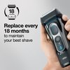 Braun Series 5 Electric Shaver Replacement Head - 52B - Compatible with Electric Razors 5090/5190cc, 5040/5140s, 5030s, 5147s, 5145s, 5195cc, 5197cc
