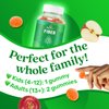 BeLive Fiber Gummies - Prebiotic Fiber Supplement with Chicory Root & Inulin for Digestive Support & Overall Gut Health I Vegan, Sugar Free Gummies for Adults & Children | 60 Ct - Apple Flavor
