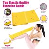 Resistance Bands - 2m Professional Latex Elastic Band for Home or Gym Upper & Lower Body, Physical Therapy, Strength Training, Yoga, Pilates, Rehab Fitness Bands (Yellow/Pink)