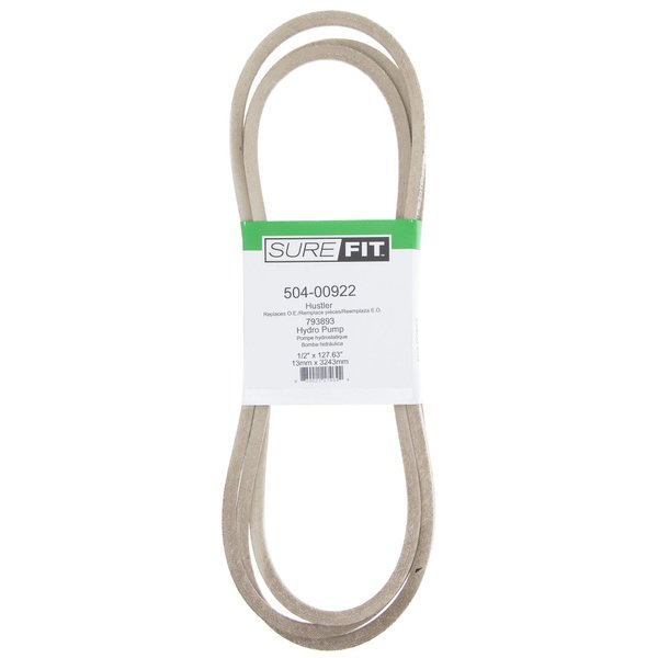 SureFit Hydro Pump Drive Belt Replacement for Hustler 793893 42" Cut Deck Mini FasTrak Lawn Mowers